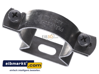 Top rear view Fränkische ASG-E 40 Clamp for cable tubes 40mm
