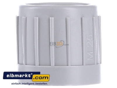 View on the right Frnkische E-Ku-E 25 End-spout for tube 25mm 
