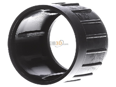 Ansicht hinten Frnkische E-Ku-E 25 sw UV Kunststoff-Endtlle sw,UV-Bestndig 