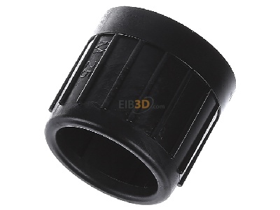 Ansicht oben vorne Frnkische E-Ku-E 25 sw UV Kunststoff-Endtlle sw,UV-Bestndig 