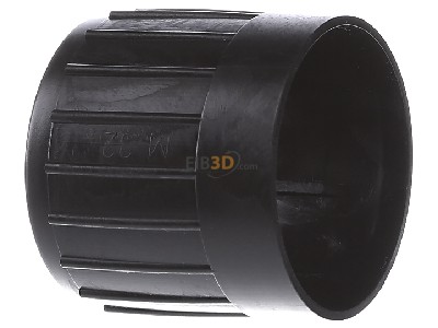 View on the right Frnkische E-Ku-E 32 sw UV End-spout for tube 32mm 
