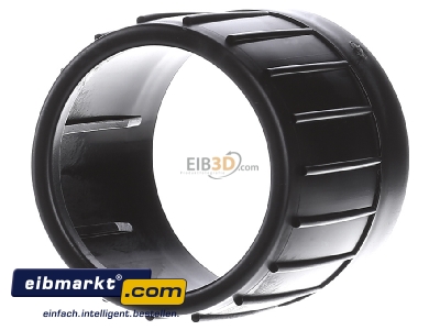 Frontansicht Frnkische E-Ku-E 40 sw UV Kunststoff-Endtlle sw,UV-Bestndig 