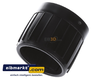 Ansicht oben vorne Frnkische E-Ku-E 40 sw UV Kunststoff-Endtlle sw,UV-Bestndig 
