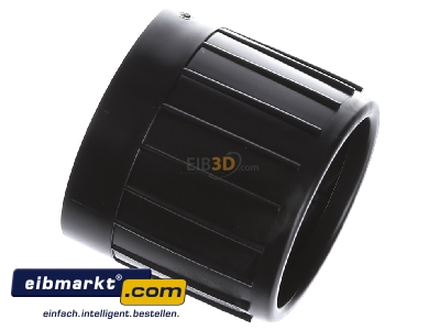 Ansicht oben links Frnkische E-Ku-E 40 sw UV Kunststoff-Endtlle sw,UV-Bestndig 