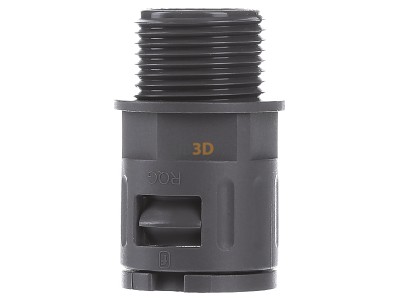 Ansicht hinten Flexa RQG1-M AD15,8/M20 gr Schnellverschraubung IP66,gerade 