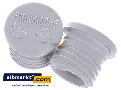 View up front Frnkische FWVS-E 20 Closure plug for installation tube 20mm

