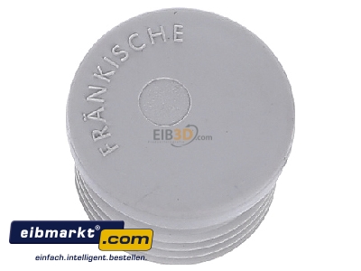 View top left Frnkische FWVS-E 25 Closure plug for installation tube 25mm - 
