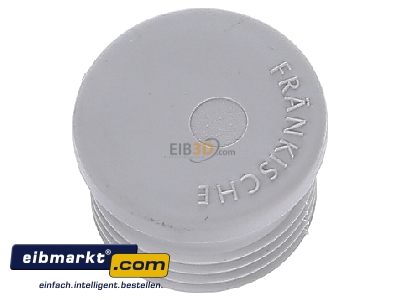 View top right Frnkische FWVS-E 25 Closure plug for installation tube 25mm - 
