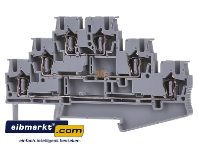 Front view Phoenix Contact ST 2,5-3L Feed-through terminal block 5,2mm
