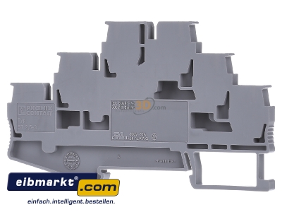 Back view Phoenix Contact ST 2,5-3L Feed-through terminal block 5,2mm
