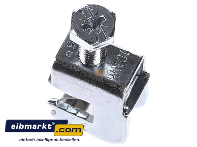 Ansicht oben rechts Hager K96J Sammelschienenklemme 35qmm,f.CU12-30x10mm 