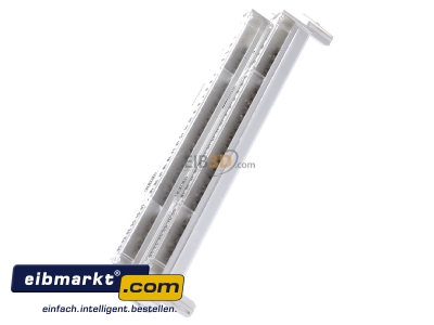 Ansicht oben rechts Hager KM22A PE/N-Klemme, univers Z 2x22 Klemmstellen 