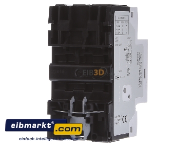 Back view Hager MM508N Motor protective circuit-breaker 4A
