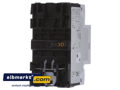 Back view Hager MM510N Motor protective circuit-breaker 10A
