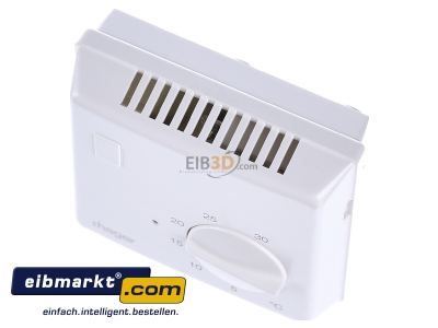 Ansicht oben vorne Hager EK054 Thermostat Bimetall,m.Schlieer 
