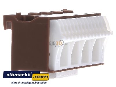 Ansicht links Hager KN18P SSK,Phasenklemme 18 Klemmstellen 