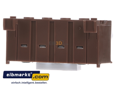 Ansicht hinten Hager KN18P SSK,Phasenklemme 18 Klemmstellen 