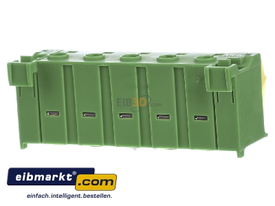 Ansicht hinten Hager KN22E SSK,PE-Klemme 22 Klemmstellen 