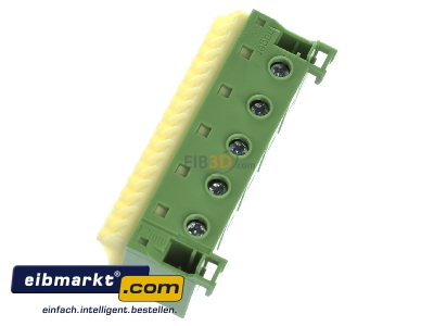 View top right Hager KN22E Earthing rail for distribution board
