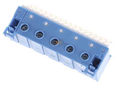 Top rear view Hager KN22N Grounding rail 
