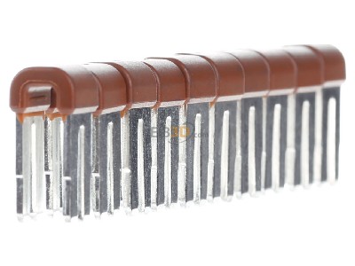 View on the left Hager KN99P (VE10) Cross-connector for terminal block 2-p KN99P (quantity: 10)
