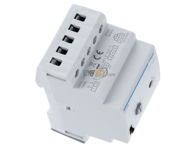 View top left Hager EK186 Analogue temperature controller 
