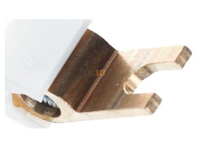 Ansicht oben rechts Hager KF84A Anschlustck 1p,25qmm,m.Gabel 