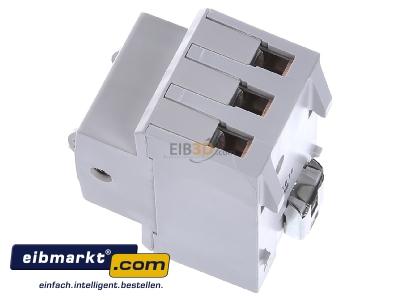 View top right Hager SH363N Switch for distribution board 63A 
