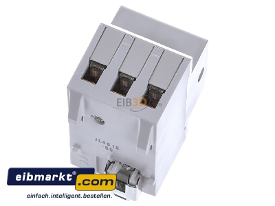 Top rear view Hager SH363N Switch for distribution board 63A 

