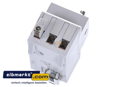 Top rear view Hager SH363S Switch for distribution board 63A - 
