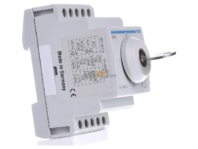 View on the left Hager SK606 Control switch for distribution board 
