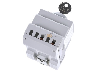 Top rear view Hager SK606 Control switch for distribution board 
