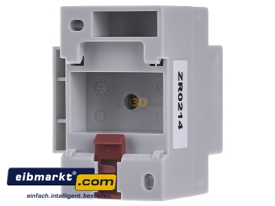 Back view Hager SN017 Socket outlet for distribution board
