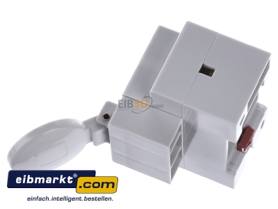 View top right Hager SN017 Socket outlet for distribution board
