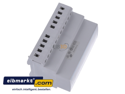 Ansicht oben links Hager ST315 Sicherheitstrafo 12V/5,25Ao.24V/2,63A 