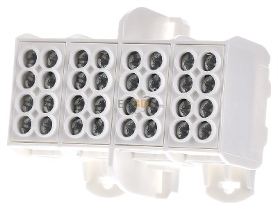 Front view Hager KH 24 C Power distribution block (rail mount) 
