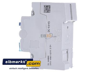 Ansicht rechts Hager CCA216D FI-Schutzschalter 2pol. 16A/10mA,6kA 