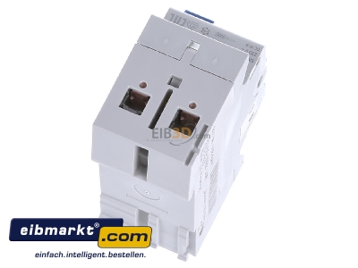 Top rear view Hager CCA216D Residual current breaker 2-p 16/0,01A 
