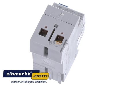 Top rear view Hager CDA225D Residual current breaker 2-p 25/0,03A
