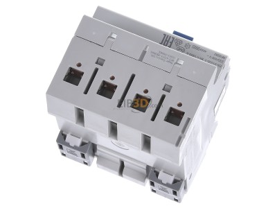 Top rear view Hager CDA440D Residual current circuit breaker 4-pole, 40A/30mA, 
