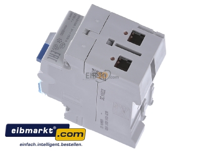 View top right Hager CDS225D Residual current breaker 2-p 25/0,03A
