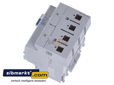 View top right Hager CDS440D Residual current breaker 4-p 40/0,03A

