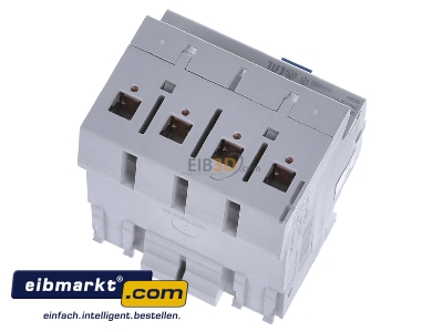 Top rear view Hager CDS440D Residual current breaker 4-p 40/0,03A
