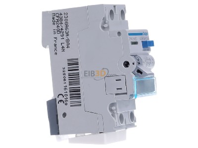 View on the left Hager CFA240D Residual current breaker 2-p 

