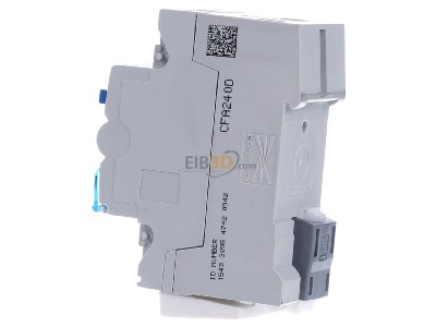 View on the right Hager CFA240D Residual current breaker 2-p 

