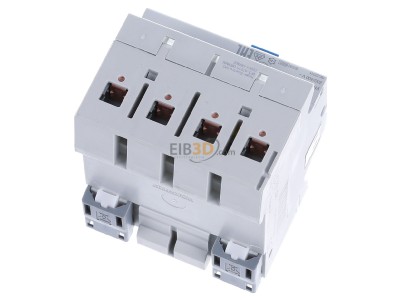 Top rear view Hager CFA425D Residual current breaker 4-p 
