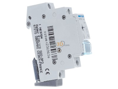 View on the left Hager EPN501 Latching relay 48V AC 
