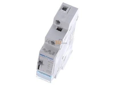 View up front Hager EPN510 Latching relay 230V AC 
