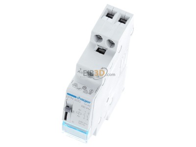 View up front Hager EPN520 Latching relay 230V AC 
