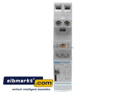View up front Latching relay 24V AC EPN524 Hager EPN524
